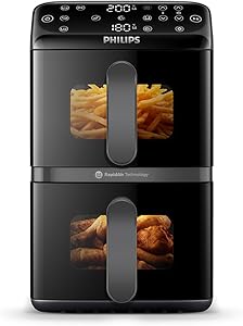 Philips Airfryer 4000 Series NA460/00 Stacked Dual Basket 10L Test & Bewertung