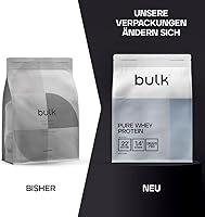 Bulk Pure Whey Protein Schokolade 1kg — Bild 2