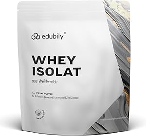 edubily nutrition Whey Protein Isolat 750 g Test & Bewertung