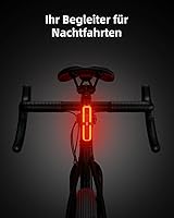 OnMeto Fahrrad Rücklicht mit Bremsblinkfunktion — Bild 2
