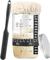 PIQIUQIU Sauerteig-Starterglas 680ml — Bild 8