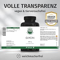 Green Naturals Glycin Kapseln 2000 mg 180 Kapseln — Bild 6