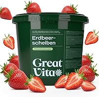 GreatVita Gefriergetrocknete Erdbeeren 400g — Bild 1