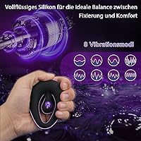 YAWNSHE Cockring Vibrator mit 360° Klitorisstimulator — Bild 5