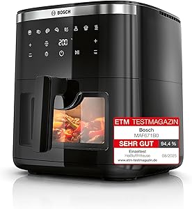 Bosch MAF671B0 Serie 6 Heißluftfritteuse 7,2 L Test & Bewertung
