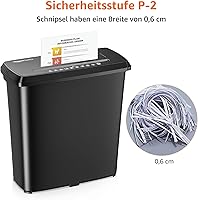 Amazon Basics S120-D Aktenvernichter 8 Blatt — Bild 3