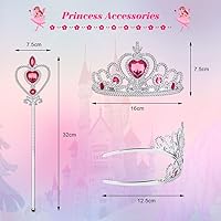 URAQT Aurora Dornröschen Kostüm Set 3-teilig — Bild 4