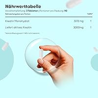 WeightWorld Creatin Monohydrat Tabletten 270 Stück — Bild 3