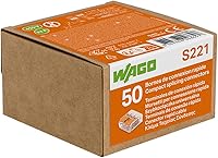 WAGO 221 Serie 3-Leiter-Verbindungsklemmen 50er-Pack — Bild 1