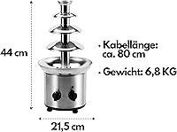 Steinborg Schokoladenbrunnen 1250g 4-stufig — Bild 6