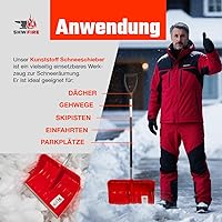 SHW-FIRE Schneeschieber 55 cm — Bild 2