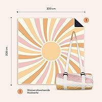 NAYA Studios Picknickdecke 200x200 cm — Bild 6