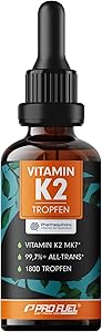 ProFuel Vitamin K2 MK7 Tropfen 50ml Test & Bewertung