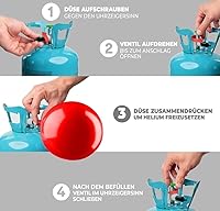 Brogaz Ballongas Einwegflasche 30 Ballons — Bild 3