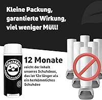 KUMPELKEIME Frischkäse Schuhdeo Puder Black Edition 150g — Bild 4