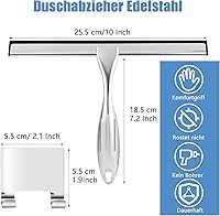 wlich Duschabzieher 10″ — Bild 2