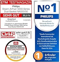 Philips Steam Airfryer 5000 Series NA550/00 9L — Bild 3