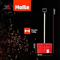 SHW-FIRE Schneeschieber 40 cm — Bild 3