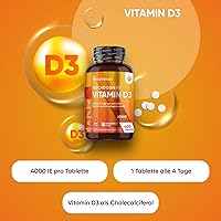 WeightWorld Vitamin D3 4000 IE (400 Tabletten) — Bild 2