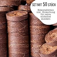 valeaf Kokos-Quelltabletten 50 Stück — Bild 5