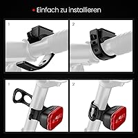 KCCYB Fahrradlicht Set StVZO — Bild 6