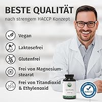 Green Naturals Glycin Kapseln 2000 mg 180 Kapseln — Bild 5