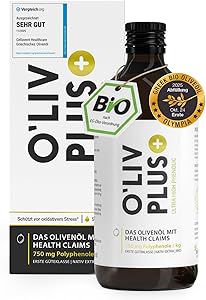 Cellavent Healthcare O'Liv PLUS Ultra High Phenolic Olivenöl 500 ml Test & Bewertung