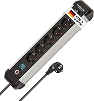 Brennenstuhl Premium-Alu-Line Steckdosenleiste 6-fach 3m — Bild 1