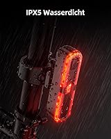 OnMeto Fahrrad Rücklicht mit Bremsblinkfunktion — Bild 6