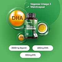 WeightWorld Vegan Omega 3 Algenöl 90 Kapseln — Bild 2