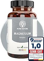 Pure Nature Magnesium Komplex 7in1 400 mg (180 Kapseln) — Bild 1