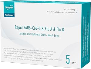 EUROPAPA 3-in-1 Combo Rapid Test 5er-Pack Test & Bewertung