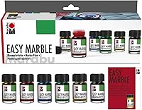 Marabu Easy Marble Starter Set 6 x 15 ml — Bild 1