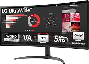 LG 34WR50QK-B 34-Zoll Test & Bewertung