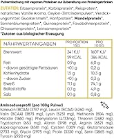 Volksshake BIO Protein Vegan Vanille 1000g — Bild 2