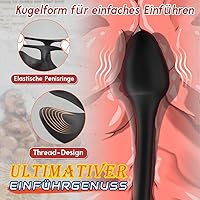 Bestvibe BV5200 Anal Vibrator mit Penisring — Bild 4
