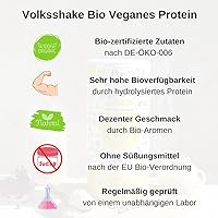 Volksshake BIO Protein Vegan Vanille 1000g — Bild 4