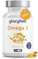 gloryfeel Omega 3 Fischöl 3000mg (240 Kapseln) — Bild 1