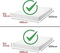 Jacobson Jersey Spannbettlaken 180x200-200x200 cm — Bild 4