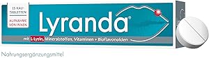 Lyranda L-Lysin Kautabletten 3000 mg Test & Bewertung