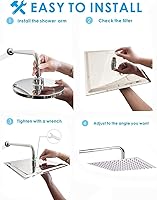 Xixitaihao Regenduschkopf 30x30cm — Bild 7