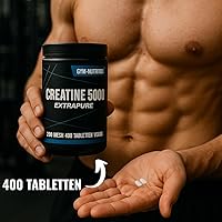 Gym Nutrition Creatin Monohydrat 5000mg 400 Tabletten — Bild 6