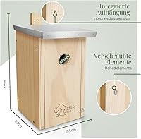 Wildlife Home Nistkasten Meisen mit Metalldach — Bild 5