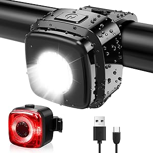 Antimi Antimi06 Fahrradleuchten-Set Test & Bewertung