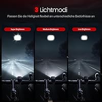 KCCYB Fahrradlicht Set StVZO — Bild 2