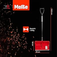 SHW-FIRE Schneeschieber 55 cm — Bild 3