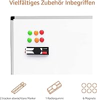 Amazon Basics Magnetisches Whiteboard 90x60 cm — Bild 3