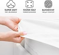 Jacobson Jersey Spannbettlaken 180x200-200x200 cm — Bild 3