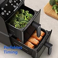 Philips Airfryer 4000 Series NA460/00 Stacked Dual Basket 10L — Bild 10