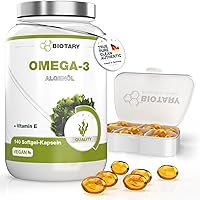Biotary Omega 3 Algenöl 140 Kapseln — Bild 1